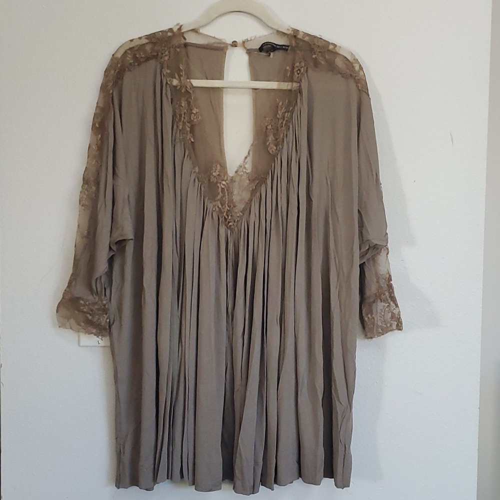 Alessandro Dell'acqua silk tunic top
